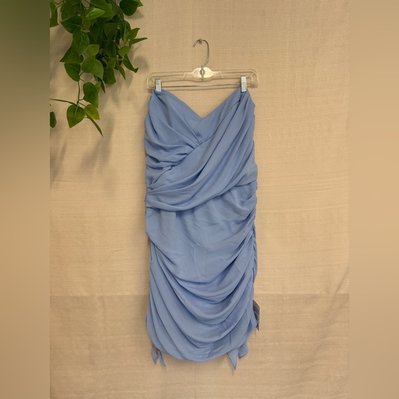 ASOS Dresses & Skirts - Sky Blue Strapless Dress
